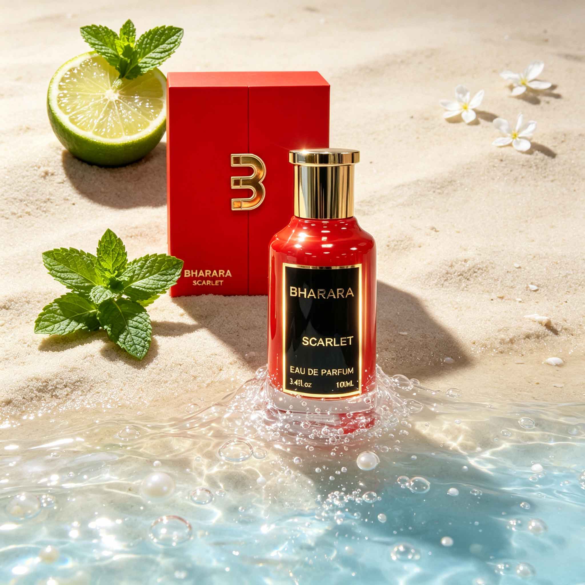 Men'S Formal Wear - Bharara Scarlet Eau De Parfum: Fragrância