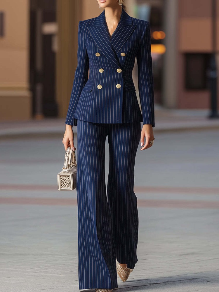 Men'S Formal Wear In Winter - Conjunto Feminino de Blazer e Calça