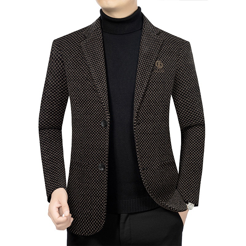 Men'S Formal Wear In Winter - Novos Blazers Casuais de Inverno para