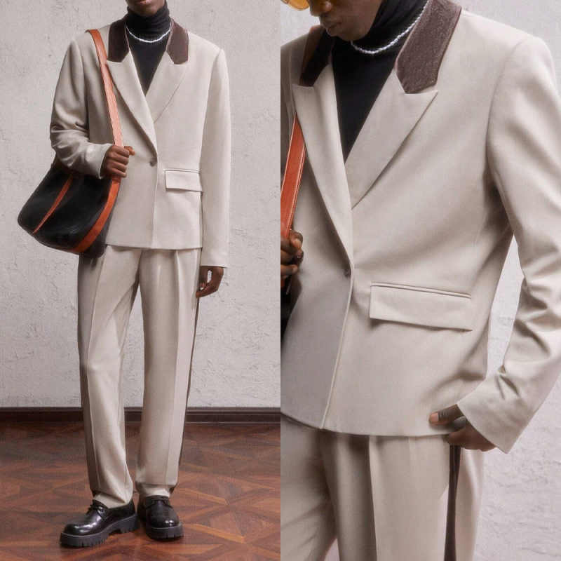 Men'S Formal Wear In Winter - Terno Masculino Simples de 2 Peças: