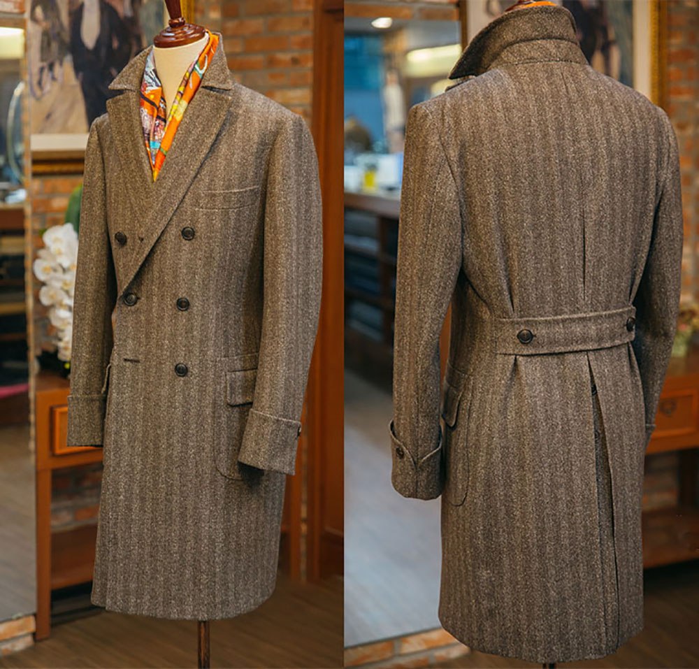 Casaco de espinha de peixe de  - Men'S Vintage Formal Wear avaliação e preço