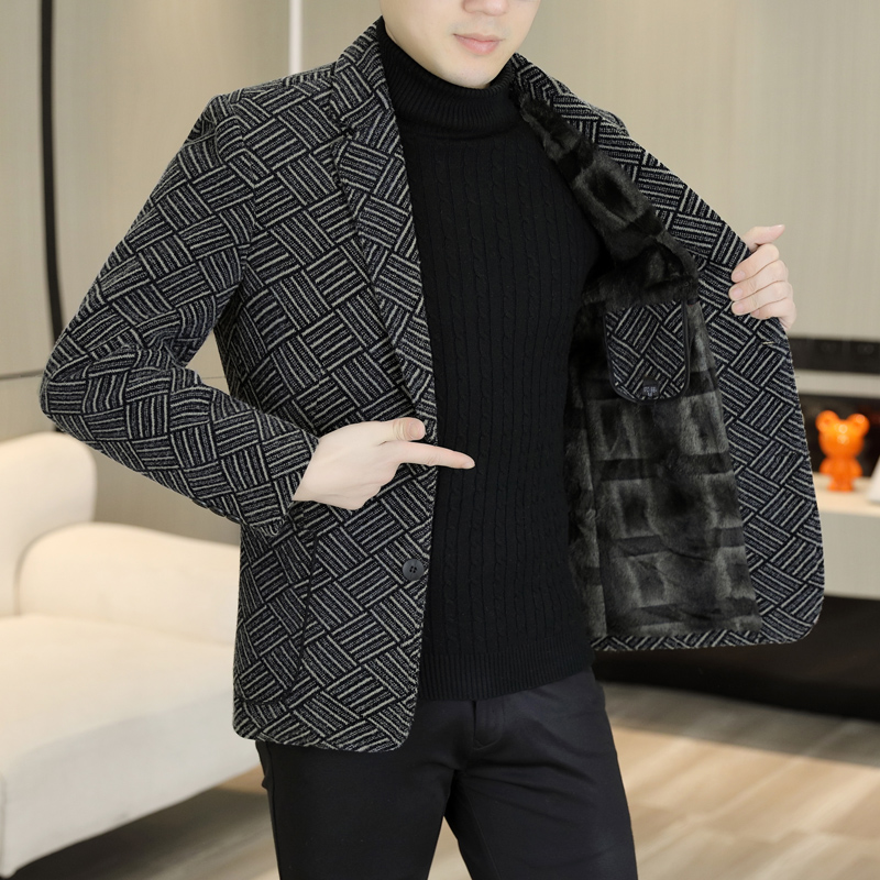 Blazer Masculino de Outono e I - Men'S Formal Wear In Winter avaliação e preço