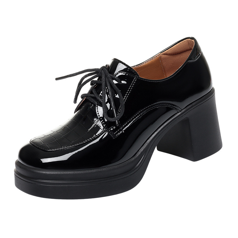 Sapatos Oxford Femininos de Co - Patent Leather Oxford avaliação e preço