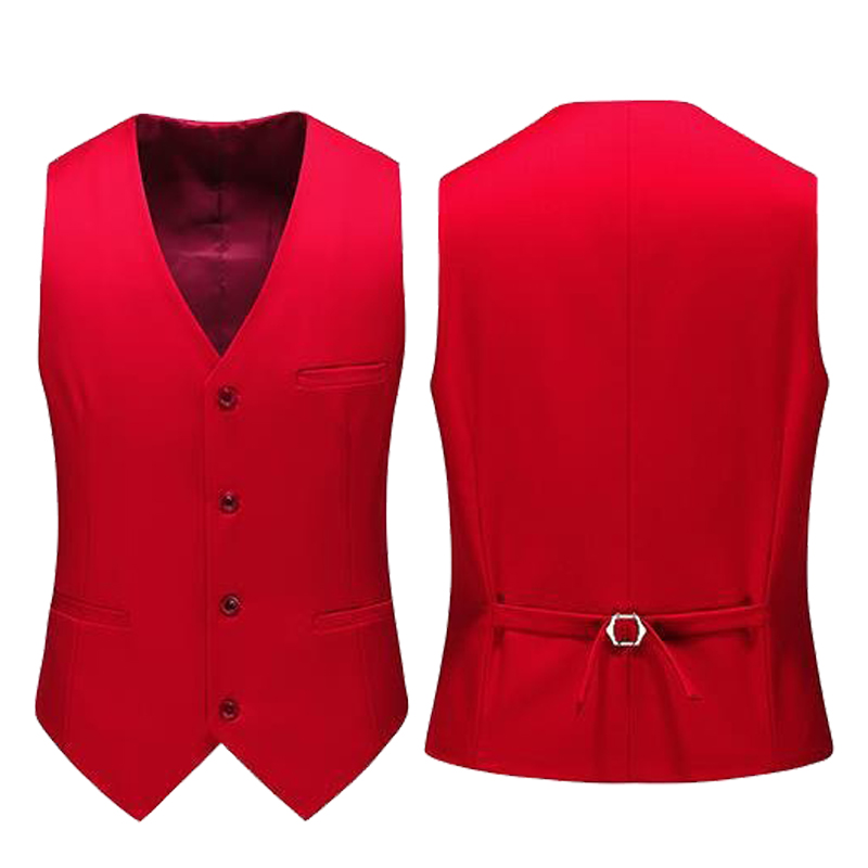 19 cores colete masculino cor  - Formal Vest Waistcoat avaliação e preço