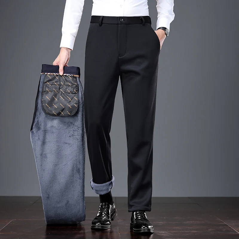 Calças Térmicas Masculinas de  - Men'S Formal Wear In Winter avaliação e preço