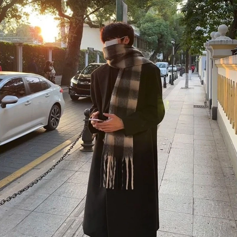 Sobretudo de lã masculino de i - Men'S Formal Wear In Winter avaliação e preço