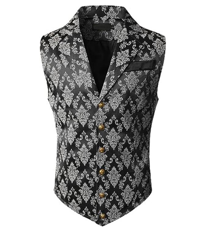 Colete Masculino Multicolorido - Formal Vest Waistcoat avaliação e preço