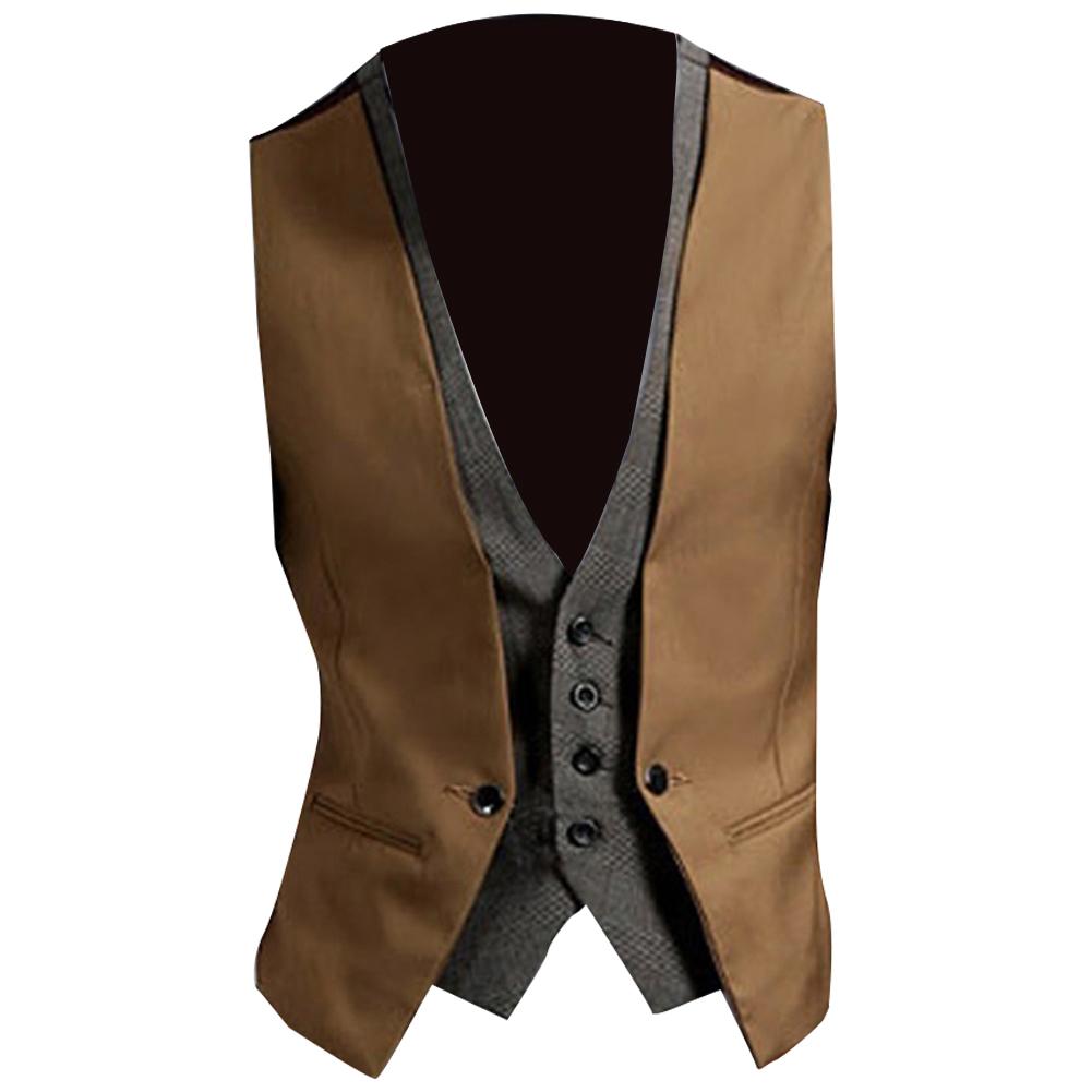 Homens colete formal colete de - Formal Vest Waistcoat avaliação e preço