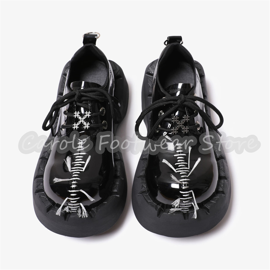 Sapatos Masculinos com Solado  - Patent Leather Oxford avaliação e preço
