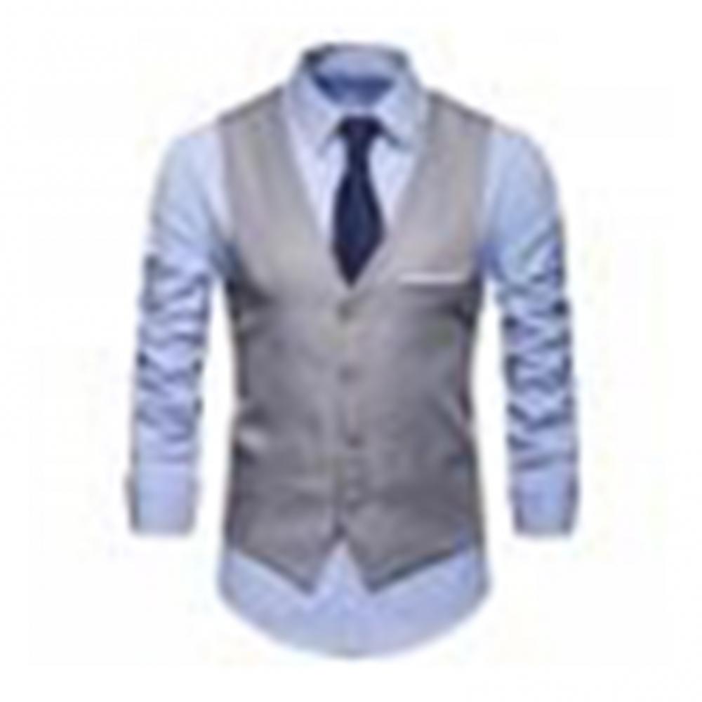 Coletes de vestido para homens - Formal Vest Waistcoat avaliação e preço