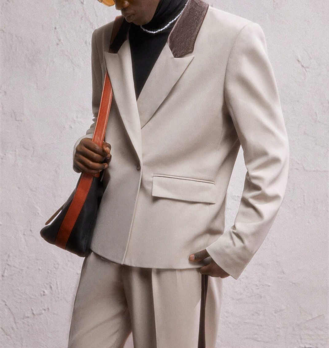 Terno Masculino Simples de 2 P - Men'S Formal Wear In Winter avaliação e preço
