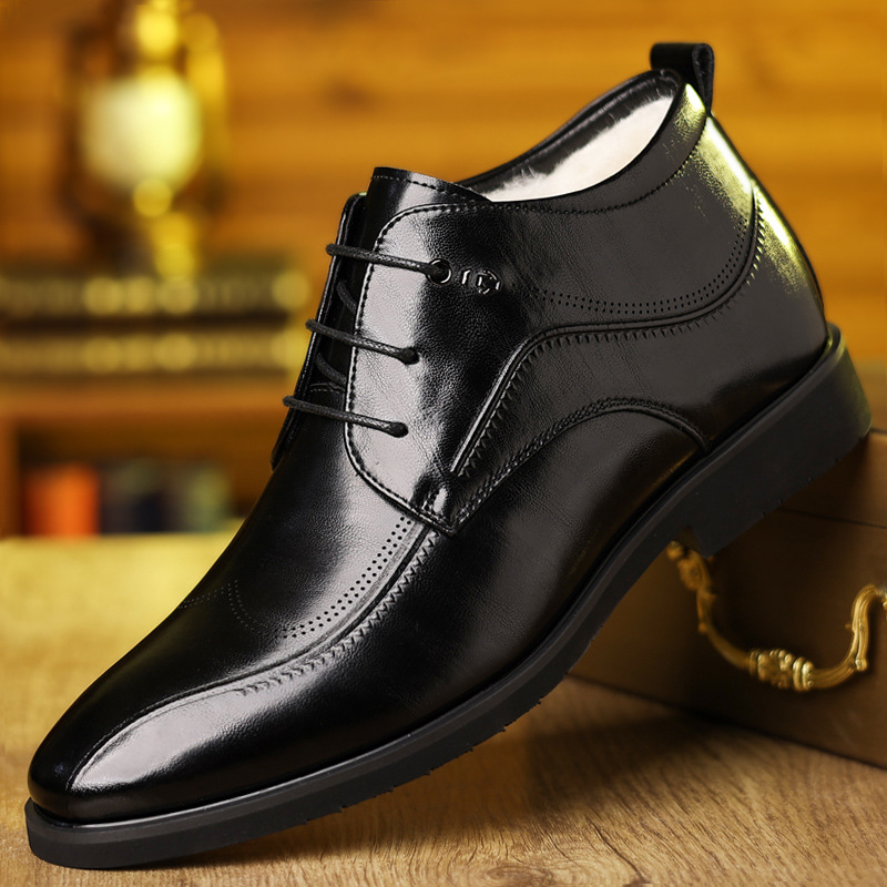 Sapatos de couro de inverno ma - Men'S Formal Wear In Winter avaliação e preço