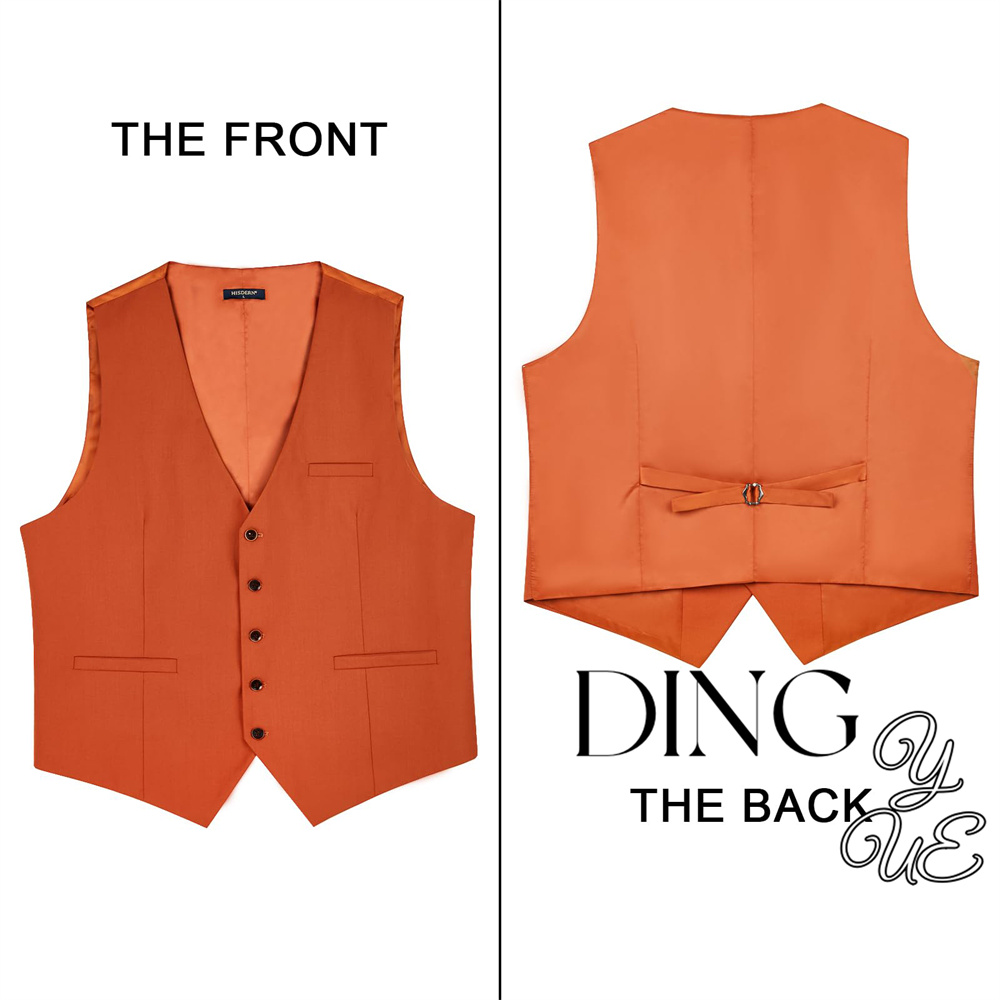 Colete de terno masculino vest - Formal Vest Waistcoat avaliação e preço