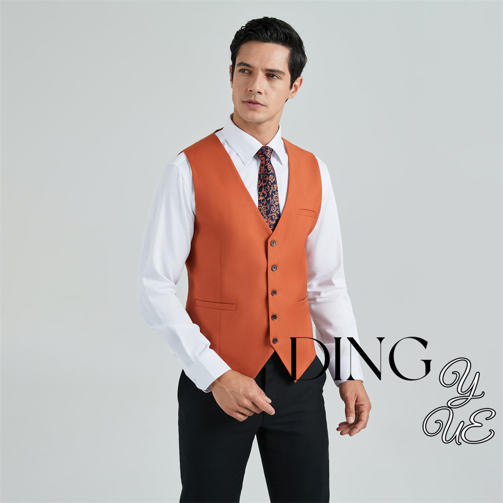 Colete de terno masculino vest - Formal Vest Waistcoat avaliação e preço