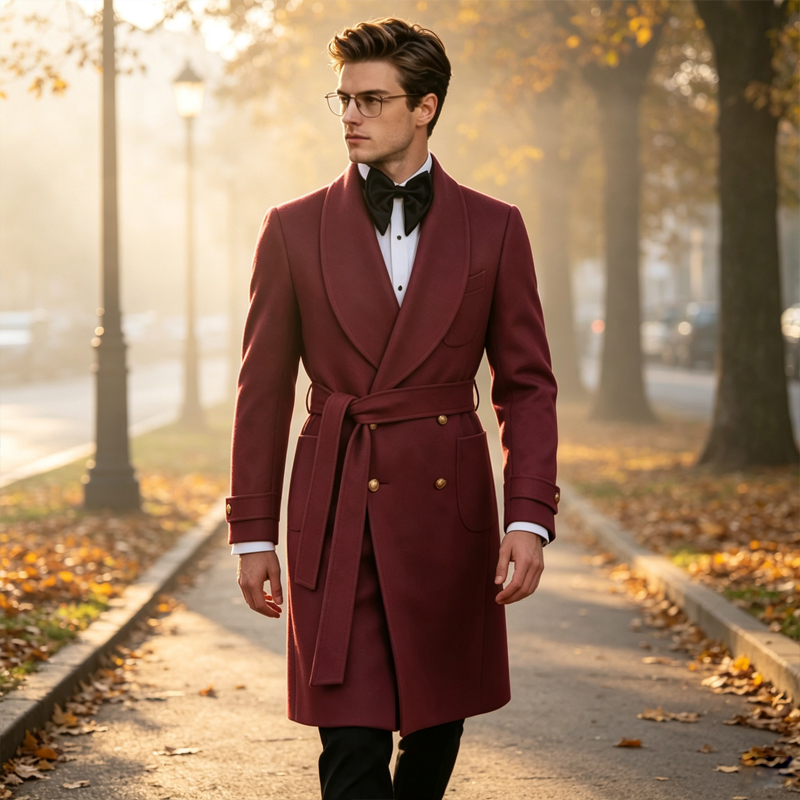 Sobretudo Masculino de Luxo em - Men'S Formal Wear In Winter avaliação e preço